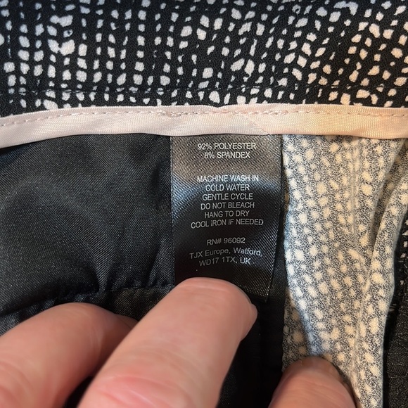 *KATHERINE BARCLAY* Cross-Hatch Trouser Pants - Picture 5 of 6